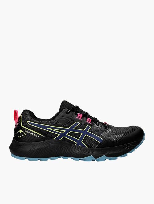 Asics Black & Deep Ocean Gel-Sona 7  Running Shoes