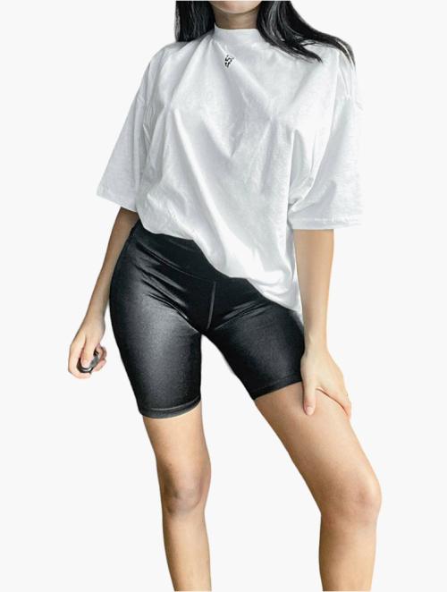 ASOS Black Disco Legging Shorts