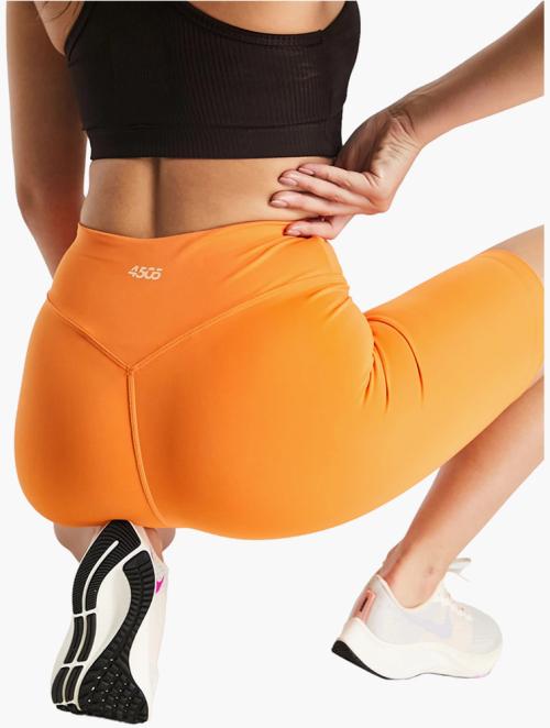 ASOS Orange Solid Legging Shorts