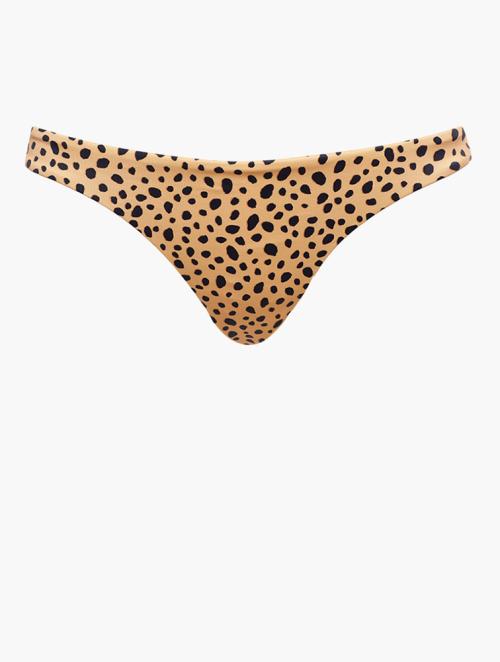 Billabong Leopard Print Bikini Bottoms