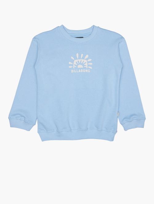 Billabong Blue Long Sleeve Crew Neck