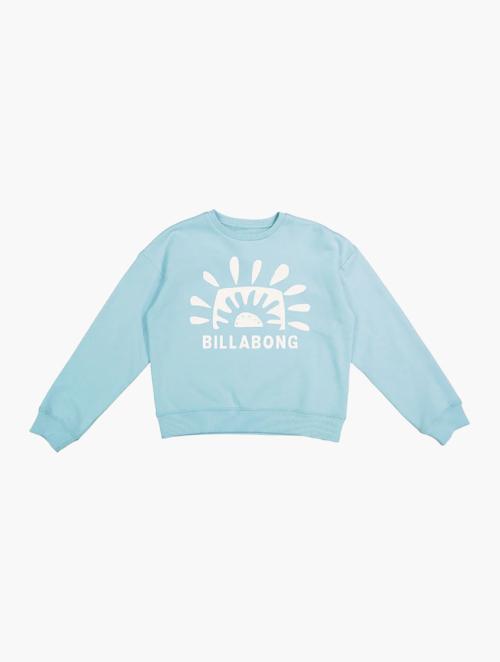 Billabong Blue Long Sleeve Crew Neck