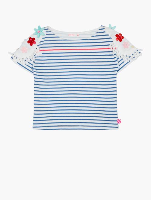 Billi Bush Kids Blue Striped Shirt