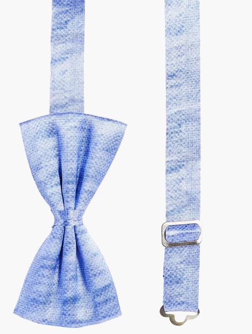 Bolongaro Trevor Blue Adjustable Strap Bow Tie