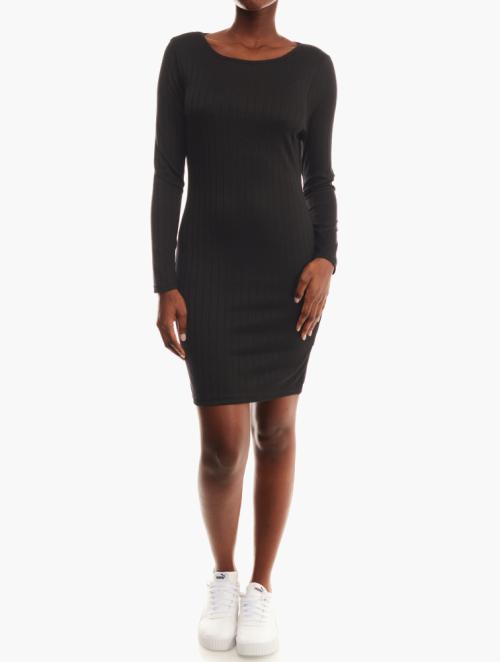 Brave Soul Slate Long Sleeve Mini Dress