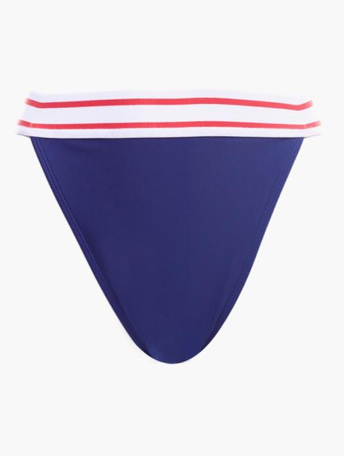 Brave Soul Blue High Leg Bikini Bottoms