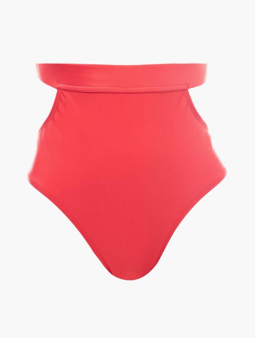 Brave Soul Red Wrap Around Bikini Bottoms