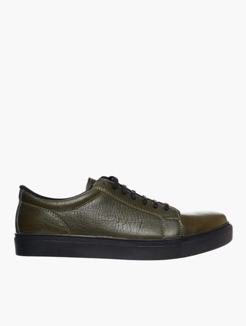 Bronx Green With Black Sole Sneakers