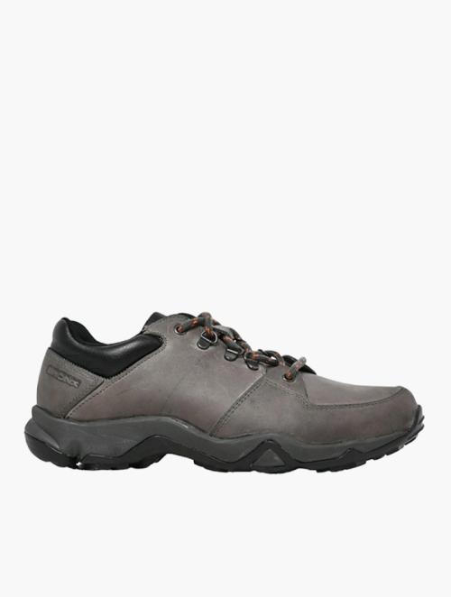 Bronx Dark Grey Sherman Casual Lace Up Shoes