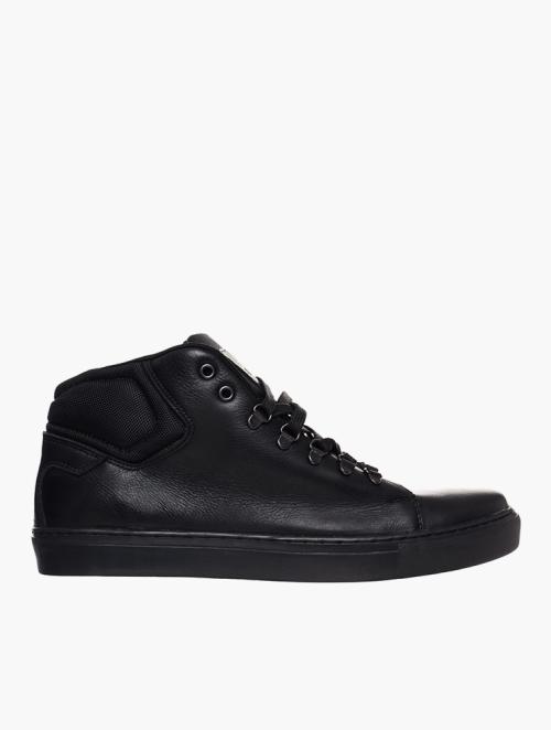 Bronx Black Campus Mid Rise Sneakers