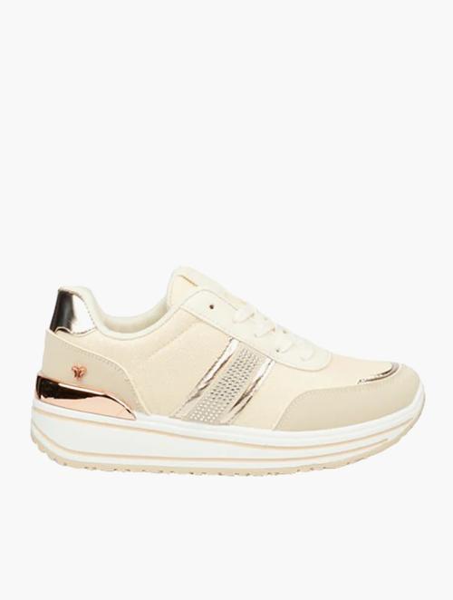 Butterfly Feet Beige Apexx 1 Mesh Sneakers