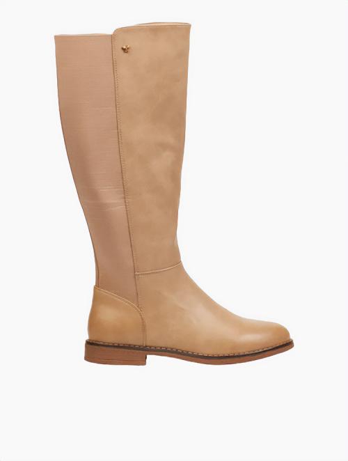 Butterfly Feet Beige Celeste 3 Knee High Boots