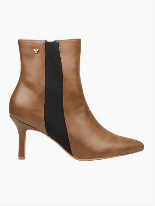 Butterfly Feet Taupe Lively 3 Ankle Boots