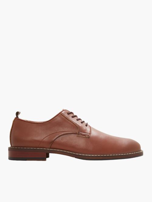 Call It Spring Cognac Windsor Lace Up Casual Shoes