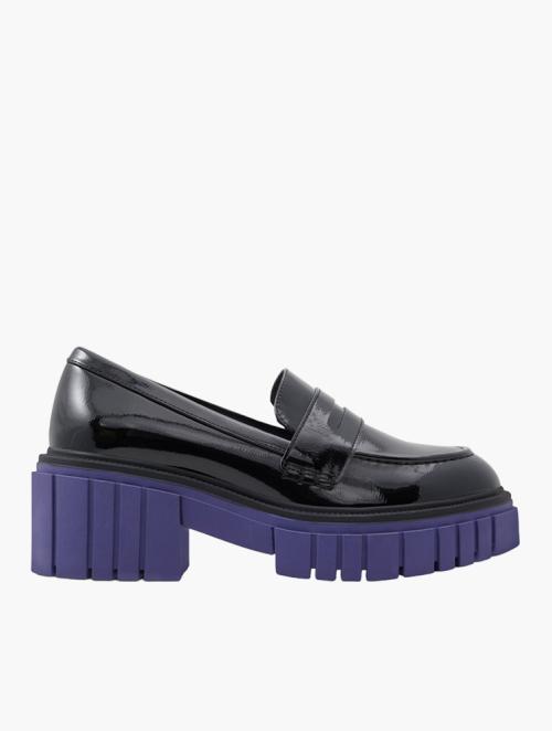 Call It Spring Black Pariss Slip On Loafers