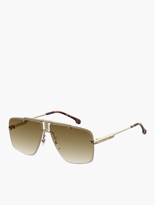 Carrera Eyewear Gold Navigator Sunglasses