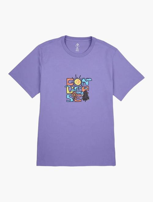 Converse Slate Lilac Mother Nature Short Sleeve Tee