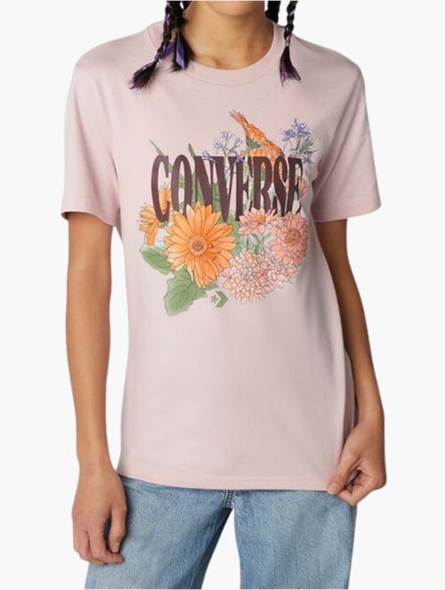 Converse Barely Rose Desert Floral Short Sleeve Tee  