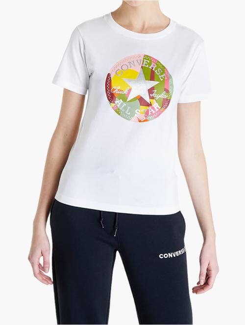 Converse White Metallic Desert Rave Short Sleeve Tee