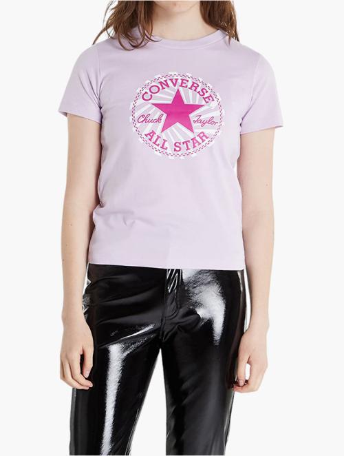 Converse Pale Amethyst Chuck Patch Exploded Graphic Tee