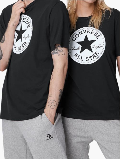 Converse Black Converse Go-To Chuck Patch Tee