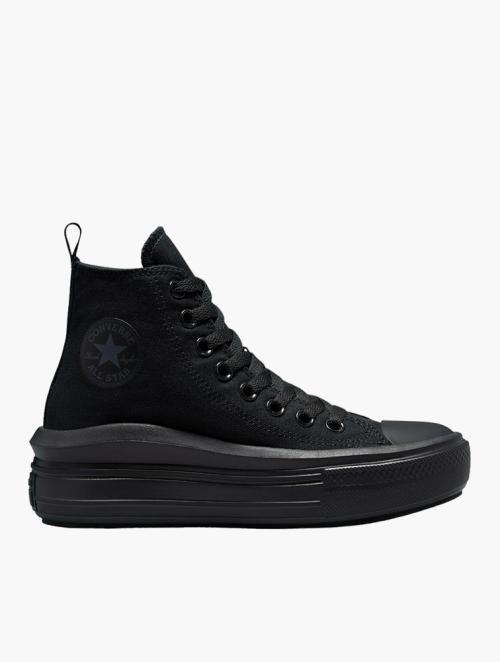 Converse Black Chuck Taylor All Star Move Platform Sneakers