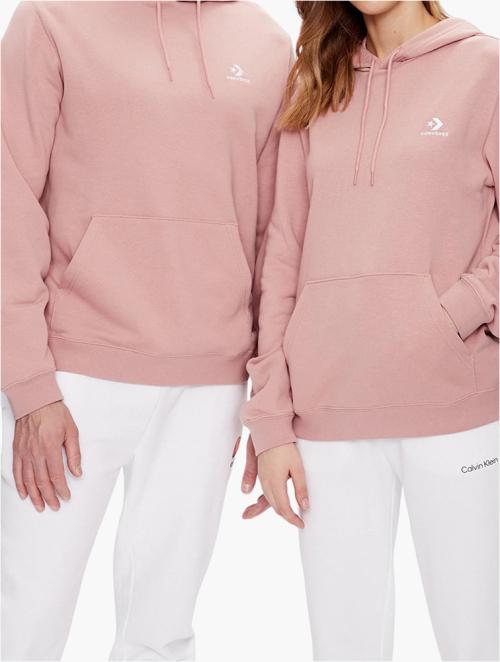 Converse Pink Standard-Fit Pullover Hoodie