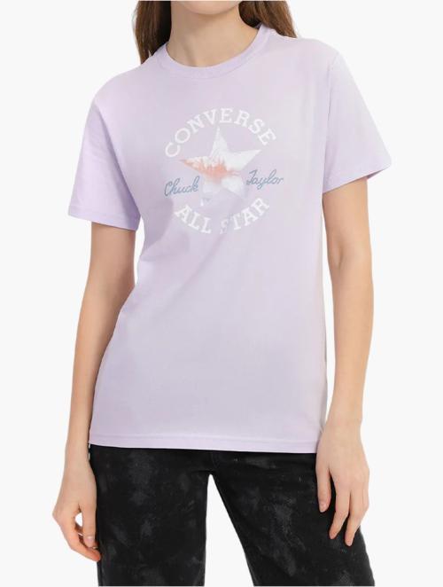 Converse Violet Chuck Patch Infill Tee