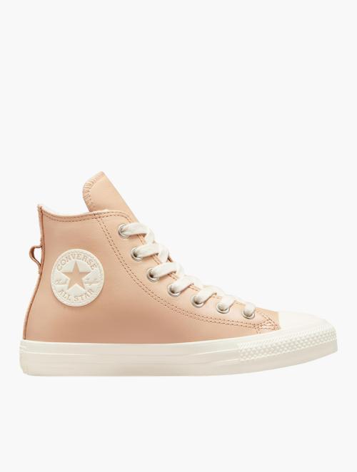 Converse Epic Dune & Egret Leather Faux Fur Lining Sneakers