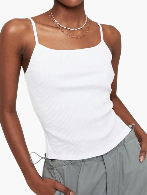 Cotton On Aria Napkin Top - White