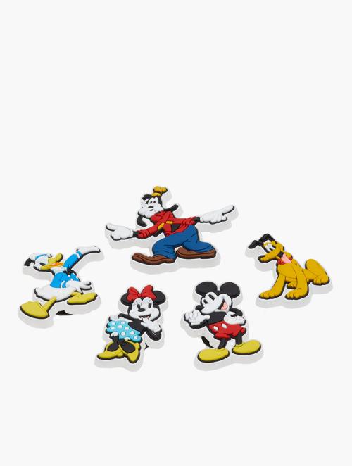 Crocs Multi Disney Mickey Friend Jibbitz 5 Pack