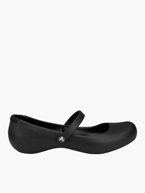 Crocs Black Alice Work Flats 