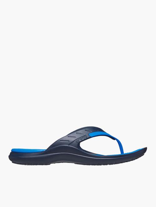 Crocs Navy Modi Sport Flip Flops