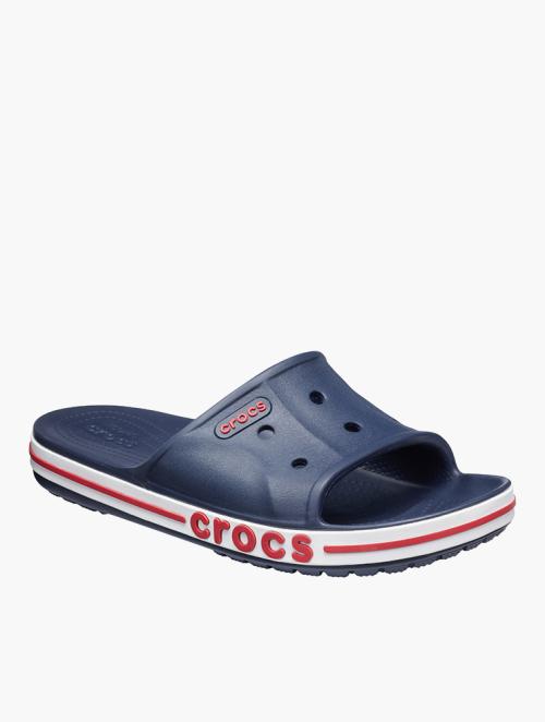 Crocs Navy & Pepper Bayaband Slides