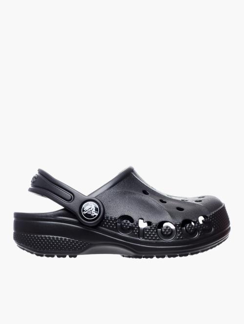 Crocs Toddlers Black Baya Clogs