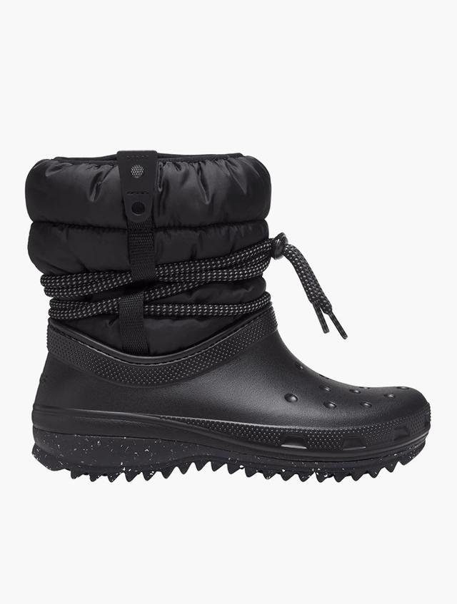 Crocs Black Classic Neo Puff Luxe Boots