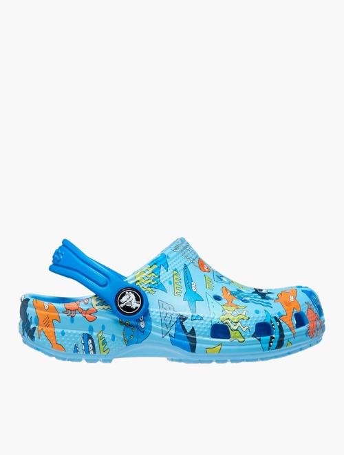 Crocs Kids Oxygen Printed Classic Pool Party Clogs