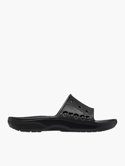 Crocs Black Baya II Slides