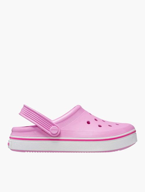Crocs Kids Taffy Pink Off Court Clogs