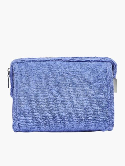 Daily Finery Blue Top Zip Corduroy Bag