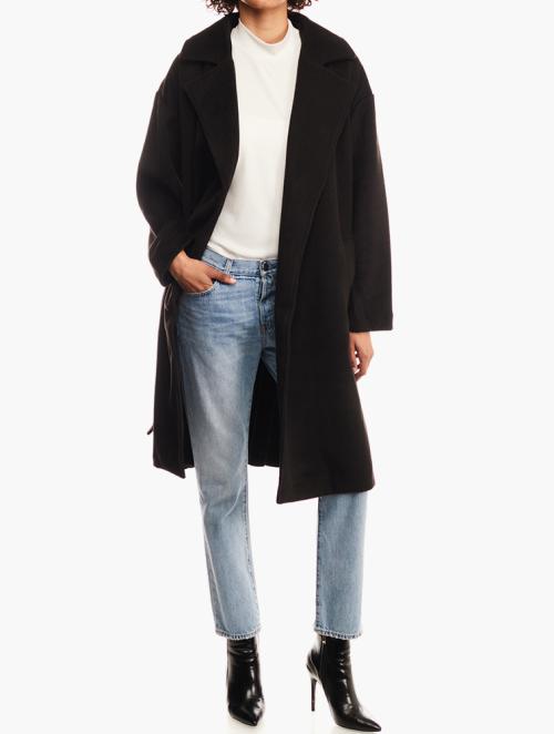 Daily Finery Black Long Sleeve Coat