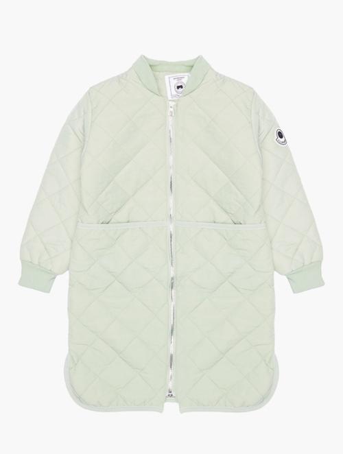 Daily Finery Mint Zip Through Quilted Jacket