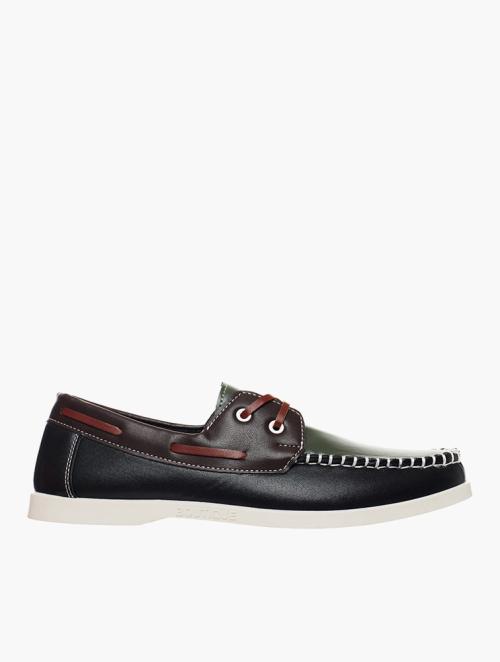 Daily Finery Black Multi Loafers