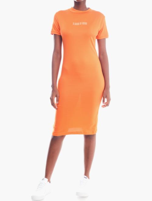 Daily Finery Orange Bodycon Dress