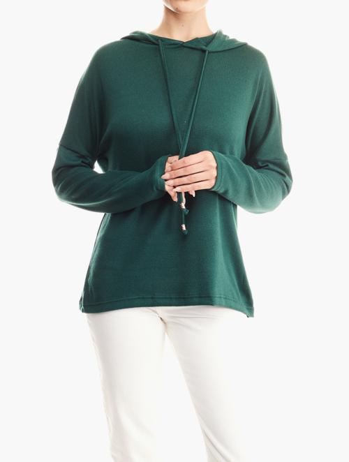 Daily Finery Green Casual Hoodie