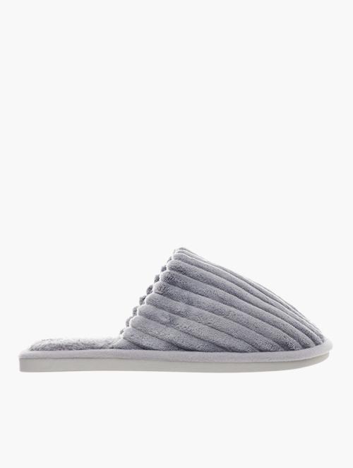 Daily Finery Light Grey Slip On Slippers