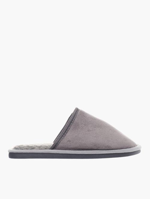 Daily Finery Grey Slip On Slippers