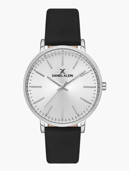 Daniel Klein Black Daniel Klein Ladies Premium Leather Strap