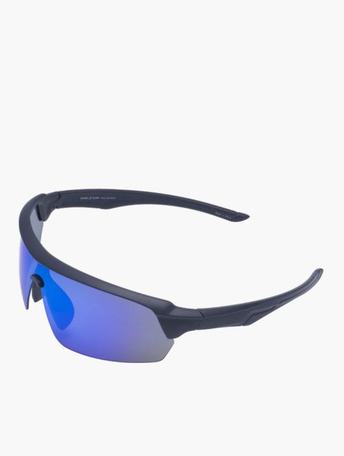 Daniel Klein Navy Blue Smoke Revo Sport Sunglasses