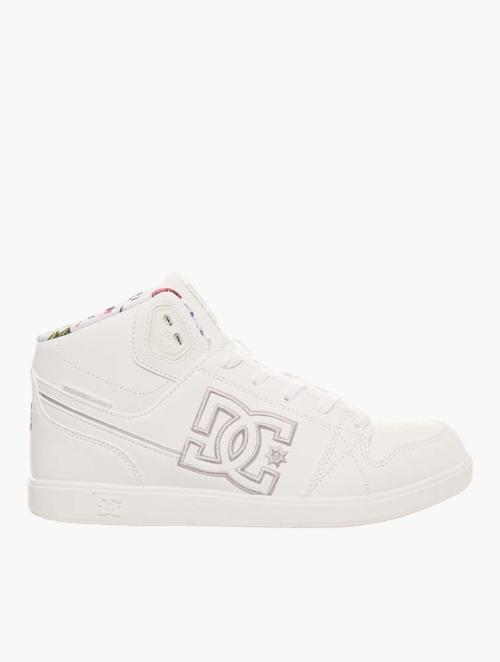 DC Shoes White & Multicolour University High Top Sneakers